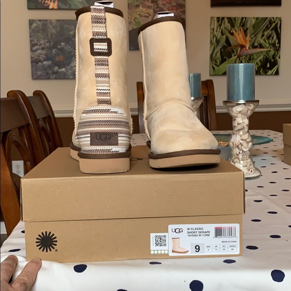 Ugg Classic Short Serape Boots